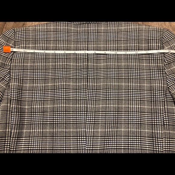ANINE BING MADELEINE BLAZER - BLUE CHECK - Picture 7 of 7